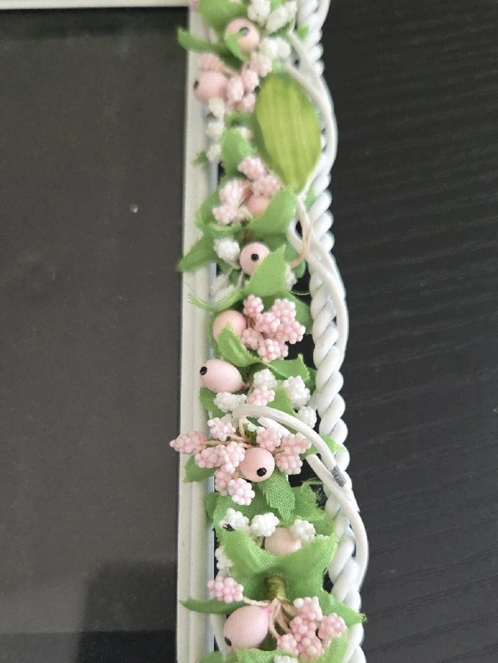 Vintage Floral Decorative Picture Frame